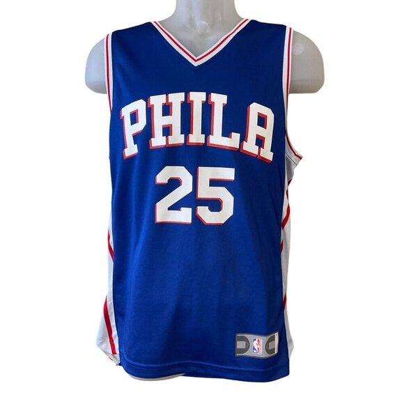 Fanatics Philadelphia 76ers Fast Break Royal Ben Simmons Player Jersey #25 Small - Picture 1 of 8
